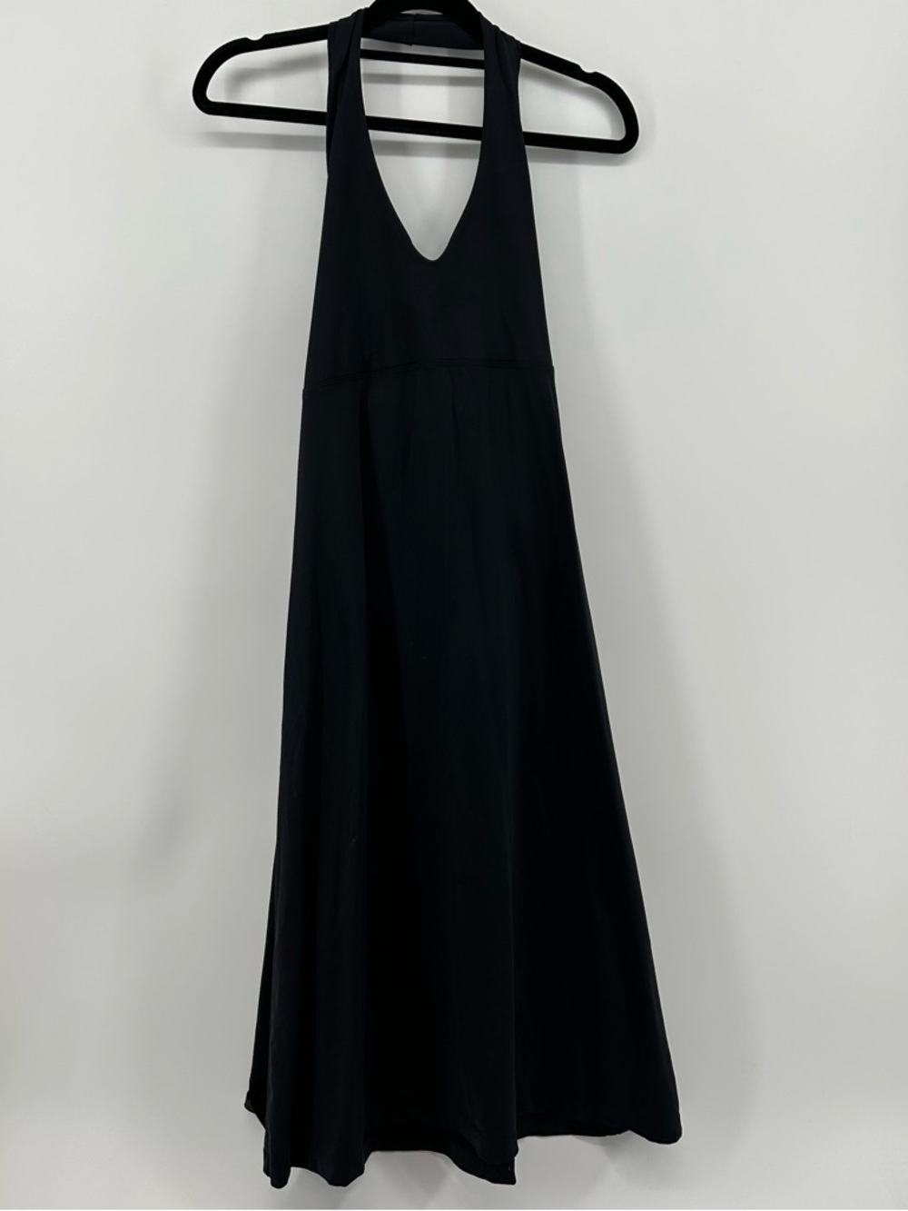 Patagonia Black Halter  Dress with V-Neck